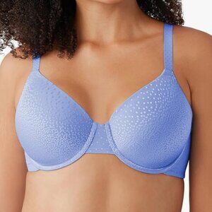 NWT Wacoal Women's Back Appeal Full Coverage T-Shirt Bra, blue hydrangea